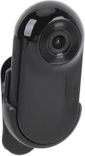 Thumb Camera, 1080P 2MP DV Camera with 0.96 Inch Color Screen, Wide Angle Video Camera Recorder with Back Clip for Outdoor Riding Pet Recording (Black)