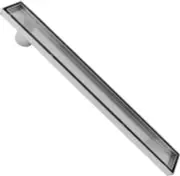 ZOIC Linear Stealth Tile Insert Floor Grate Bathroom Shower Waste Drain-304 S...