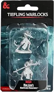 WizKids D&D Tiefling Warlocks Nolzur's Marvelous Miniatures