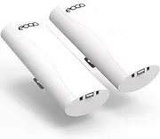 Gigabit Wireless Bridge, 5.8G 1000Mbps 1Gbps Point to Point WiFi Extender Indoor/Outdoor AP Access Point CPE Kit with 16dBi High-Gain Antenna, Long Range Up to 3KM for PTP/PTMP, Plug and Play 2-Pack