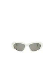 Cat's eye sunglasses 57 White