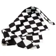 Rev Up Your Style: Trendy Checkered Flag Bandanas for Racing Fans and Fun!