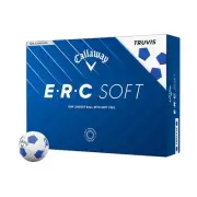 3 Dozen 36 Balls Callaway ERC Soft Truvis Blue / White Golf Balls