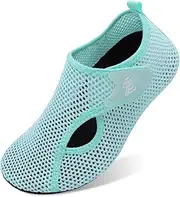 [Leisfit] Water Shoes for Women Men Wide Swim Beach Barefoot Shoes Quick Dry Aqua Socks for Pool Diving Boating River Yoga Lake Surf