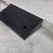 2pcs Rubber Curb Ramps for Car Scooter Motorbike Wheelchair Threshold Ramp