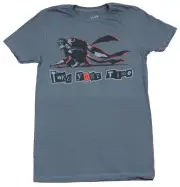 Persona 5 Adult New T-Shirt - Take Your Time Crouched Joker Over Words