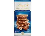 Lindt Les Grandes Milk Hazelnut Chocolate Block 150g