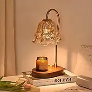 XFCLUB Candle Warmer Lamp, Flameless Candle Melter, with Timer and Dimmable for Gifts, Sented Wax Melter Warmer Lamp with 2 Bulbs Flameless Home.
