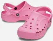 CROCS Baya Unisex Slip On Clogs Pink Lemonade US Men's 9 Women's 11