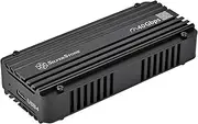 SilverStone Technology MS12-40G USB 4 NVMe M.2 SSD Enclosure with Active Cooling, SST-MS12B-40G
