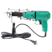 Electric carpet tufting gun cut pile carpet weaving flocking embroidery machine/