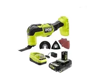 [RYOBI] ONE+ HP 18V Brushless Cordless Multi-Tool Kit with 2.0 Ah HIGH PERFORMANCE Battery and Charger
