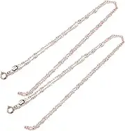 2pcs Necklace Chain Jewelry Making Chain Women Delicate Necklace Chains
