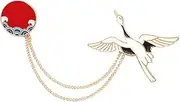 [WRITWAA] Unique Chinese Brooch Fashion Breastpin Creative Badge Clothes Accessories Versatile for Outfits