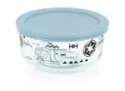 Pyrex Star Wars Glass 4-Cup Storage Bowl Container Dish, Darth Vader