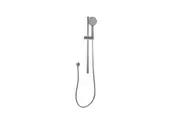 Pentro Brushed Nickel Round Handheld Shower Rail Set