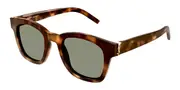 Saint Laurent SL M124 Asian Fit 002 Men's Sunglasses Tortoiseshell Size 49