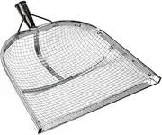 Screen Soil Shovels Stainless Steel Farm Sieve Soil Shovels for Sifting Corn Kernels, 4mm