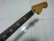 Stainless steel Roasted maple guitar neck 21fret Rosewood smiley inlay 25.5 inch