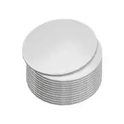 Spec101 Round Cake Drums, 10 Inch - 12pk White Cake Drum Boards with 1/2-Inch