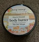 Deep Steep Charleston Collection Peach Praline Sugar Scrub The Old Village NEW