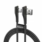 Toocki TQ-X15A3 3A USB-A to USB-C Cable Fast Charging Data Transmission Copper Core Line 1M/2M Long for iPhone 15 15Plus