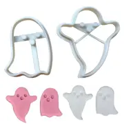 Ghost-shaped Biscuit Molds Food-grade Cookie Cutters Ghost Cookie for Halloween