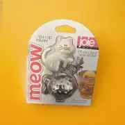 Joie Meow Cat Kitten Tea Cup Infuser White