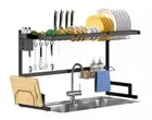 Over Sink Dish Drying Rack (85cm) by Ovela