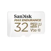 Sandisk Max Endurance Microsdhc Card Sqqvr 15,000 Hrs Uhsi C10 U3 V30