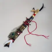 Ethnic Mandau Traditional Machete Dayak Handmade Borneo