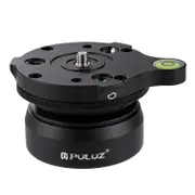 1/4 inch Thread Dome Professional Tripod Leveling Head Base with Bubble Level
