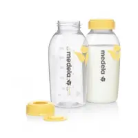 在飛比找蝦皮購物優惠-Medela 美樂 印花貯奶瓶組250ml(2入)