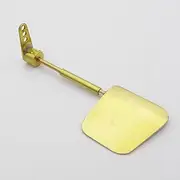Toy Accessories 1PCS RC Boat Rudder Copper Submerged Steering Rudder Servo Arm Compatible with RC Boat Marine Ship 1/500 Nimitz Aircraft Carrier Ship