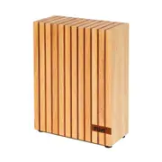 Furi Pro 5-Slot Wood Knife Block Kitchen Utensil Holder Non-Slip Organiser