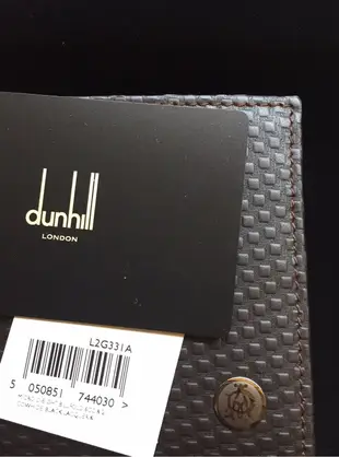 DUNHILL 正品 皮夾 咖啡色 零錢