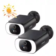 ieGeek 3MP Solar Security Camera System Wireless Home WiFi Outdoor Night Vision