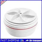 Washing Machine Rotating Mini Ultrasonic Turbo Washer for Travel (With Switch) A