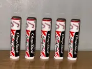 ChapStick Candy Cane Limited Edition Lip Balm Set Of 5 Tubes .15 oz. New Sealed