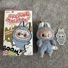 Authentic 2023 Pop Mart Labubu – Exciting Macaron Plush – Sea Salt Open Box