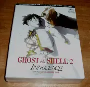 Ghost IN The Shell 2 Innocence Collectors 4K UHD + Bd +Extras +CD +Book New