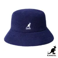 在飛比找momo購物網優惠-【KANGOL】BERMUDA BUCKET 漁夫帽(深藍色