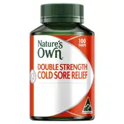 Nature's Own Double Strength Cold Sore Relief 100 Tablets
