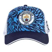 Manchester City FC UCL Trucker Cap Sky Blue/Blue/White One Size