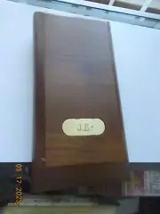 Rare Vintage AM/FM Clock Radio, not working, in Wood Case