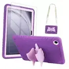 Case for Samsung Galaxy Tab A9+ Plus Case 11" 2023 (SM-X210/X216/X218) Purple