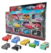 12pcs/Set Disney Pixar Cars Lightning Mcqueen Jackson Storm Mater Pvc