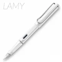 在飛比找PChome24h購物優惠-Lamy狩獵白色鋼筆