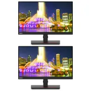 Lenovo ThinkVision T22i 22inch 1920 x 1080 Full HD Widescreen LCD Monitor, 2Pack
