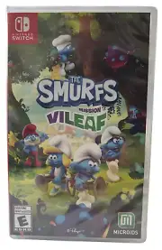 The Smurfs Mission Vileaf Nintendo Switch New Factory Sealed Rated E Microids